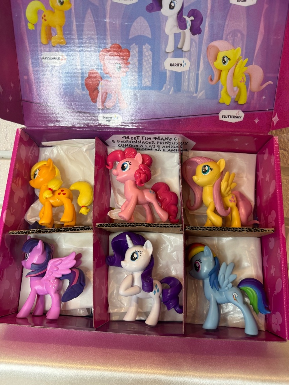 My Little Pony G4 The Mane 6 Figure Set - New In Box